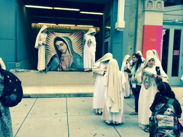 nuns and virgin of guadelupe