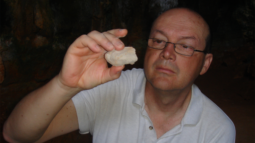 Sandy McGillivray finds a sample