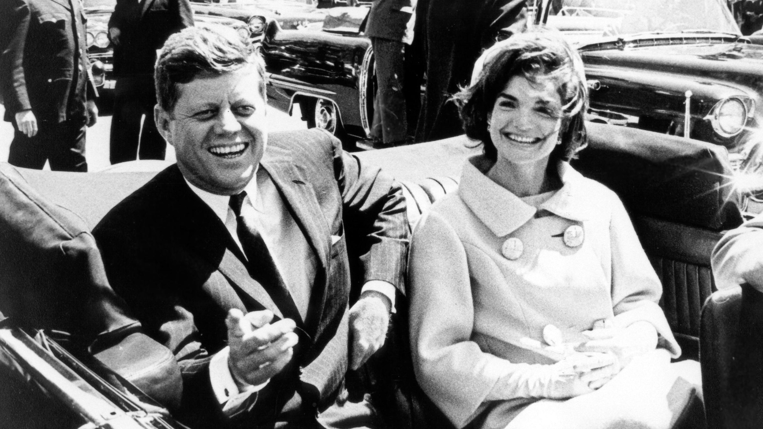 President John F. Kennedy and Jacqueline Kennedy