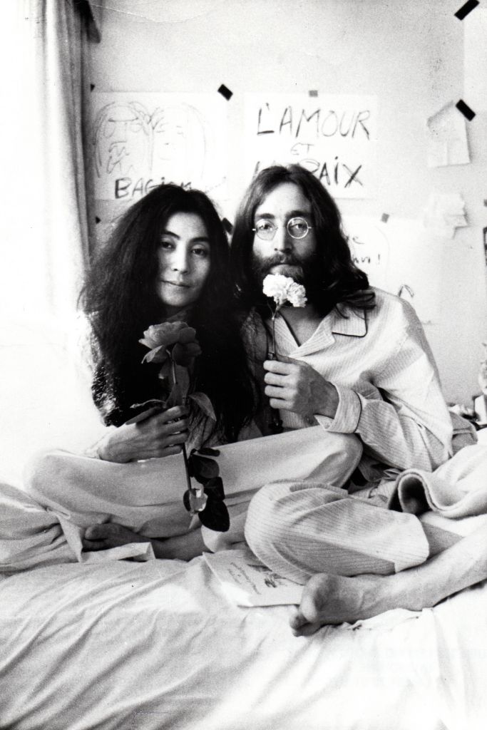 Yoko Ono and John Lennon, from THE U.S. vs. JOHN LENNON