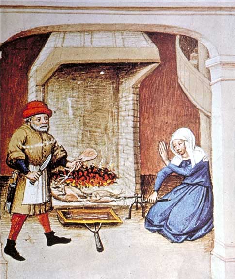 Illustration from an edition of The Decameron, Flanders, 1432