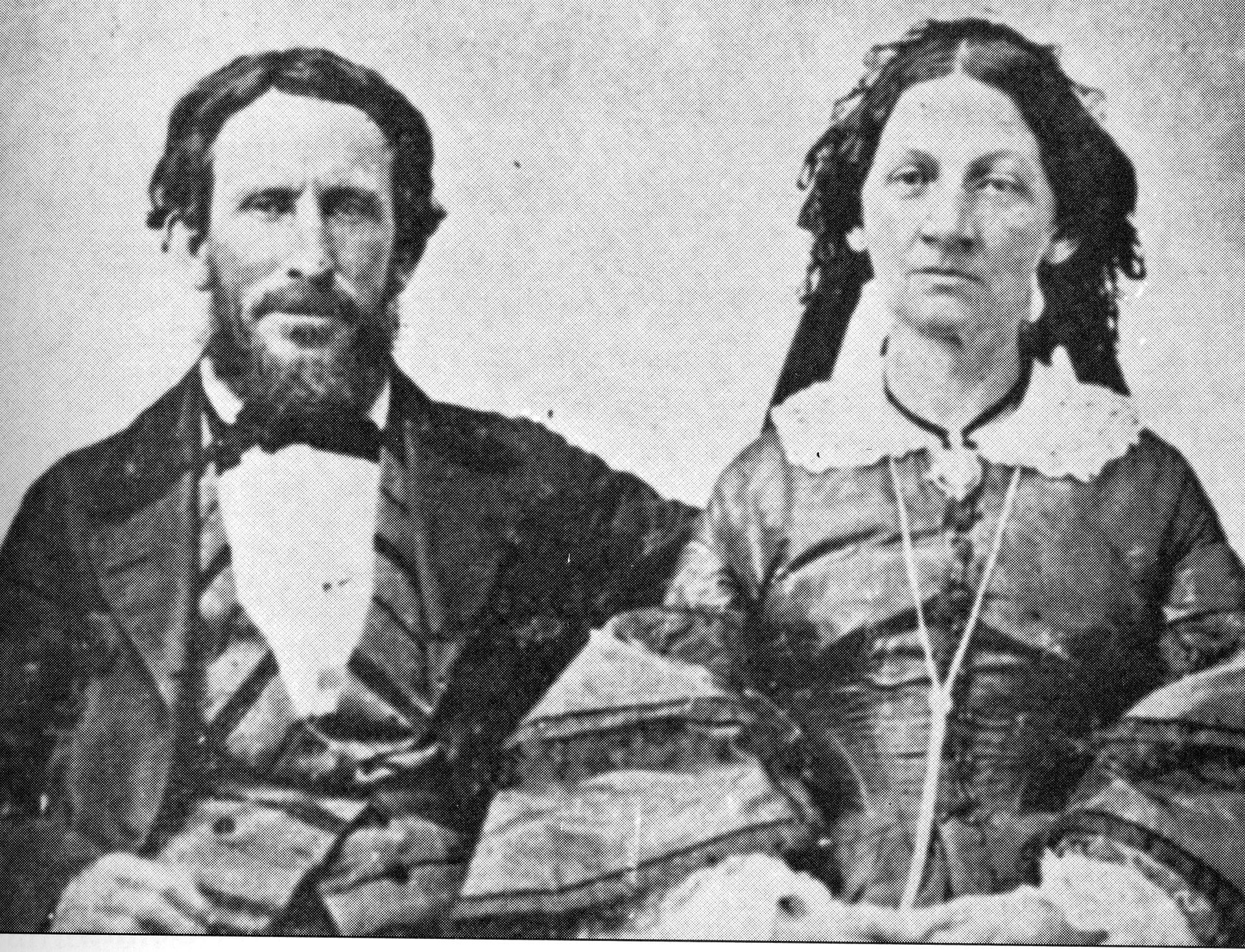 James F. and Margaret (Keyes) Reed, members of the Donner Party.