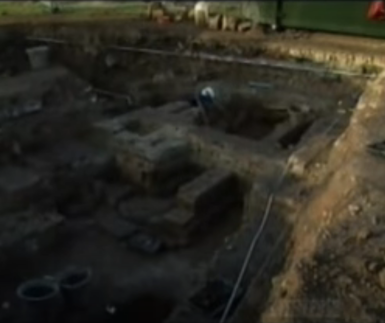 excavation in Hull, England