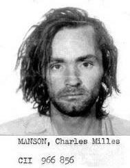 Mug Shot of Charles Manson