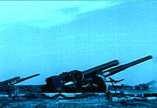 World War II heavy artillery