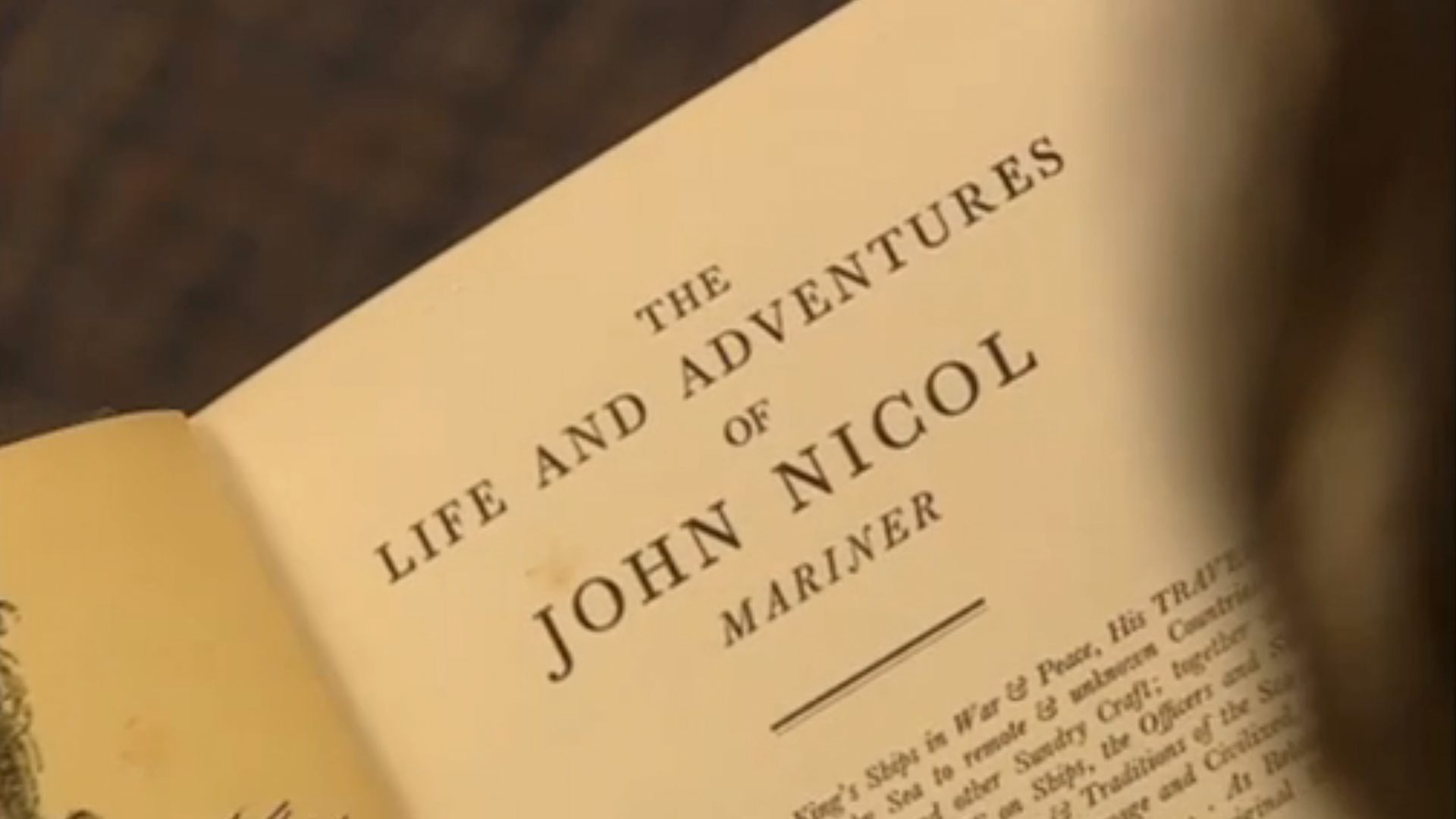 THE LIFE AND ADVENTURES OF JOHN NICOL, MARINER was a valuable source of information about the journey of the Lady Juliana.