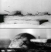 Field Marshal Erwin Rommel devised a diabolical array of defense to protect the French coastline, including these gun emplacements, loaded and ready to fire upon approaching vessels.