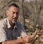 Dr. Martin Pickford takes us on a tour of the dig site, where fossils of Orrorin were found.