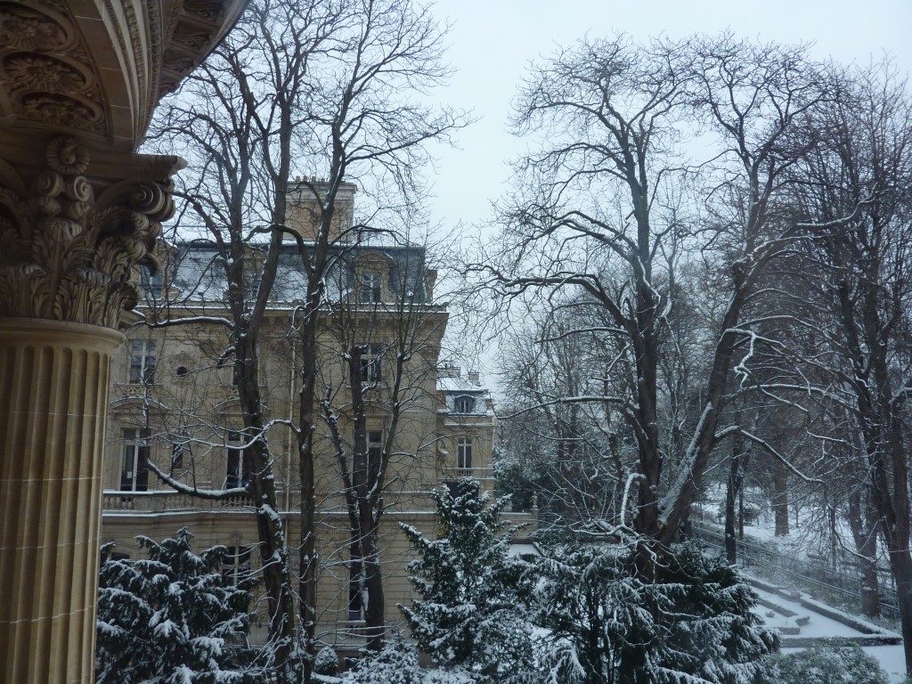 Exterior of Musee Nissim de Camondo, Paris, France