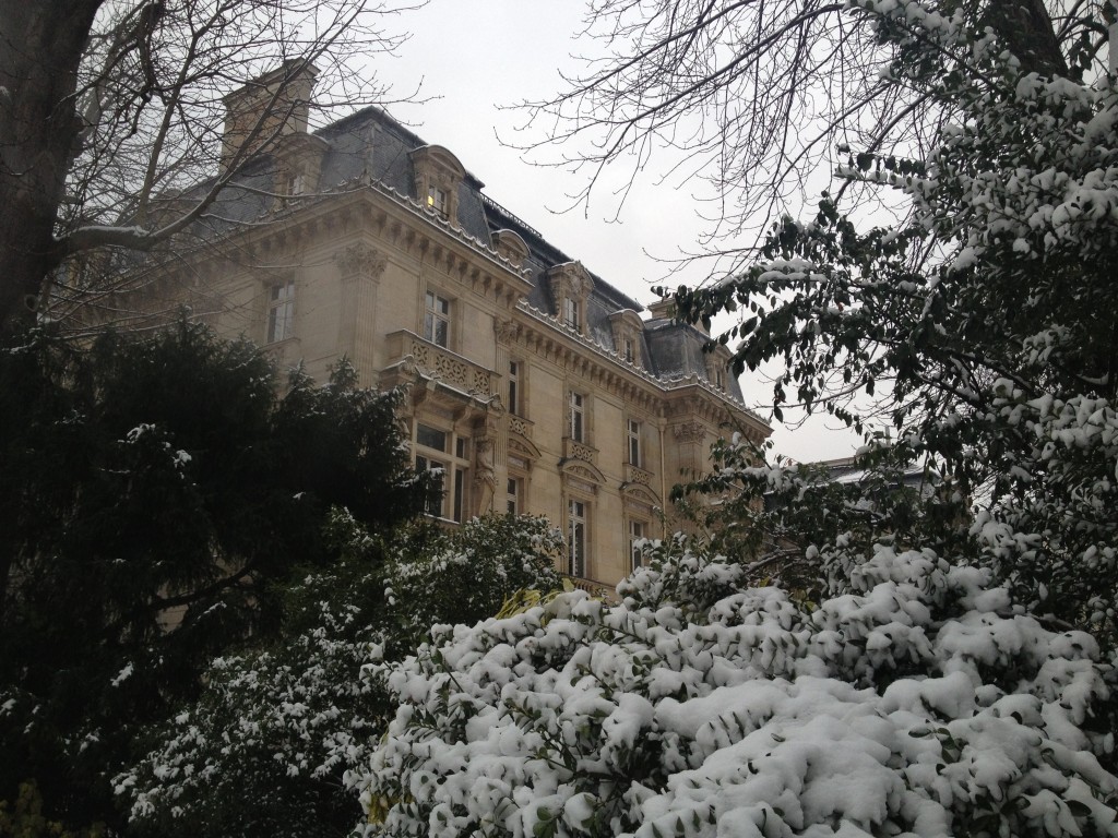 Exterior of Musee Nissim de Camondo, Paris
