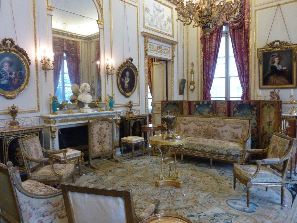 Interior of Musee Nissim de Camondo, Paris, France