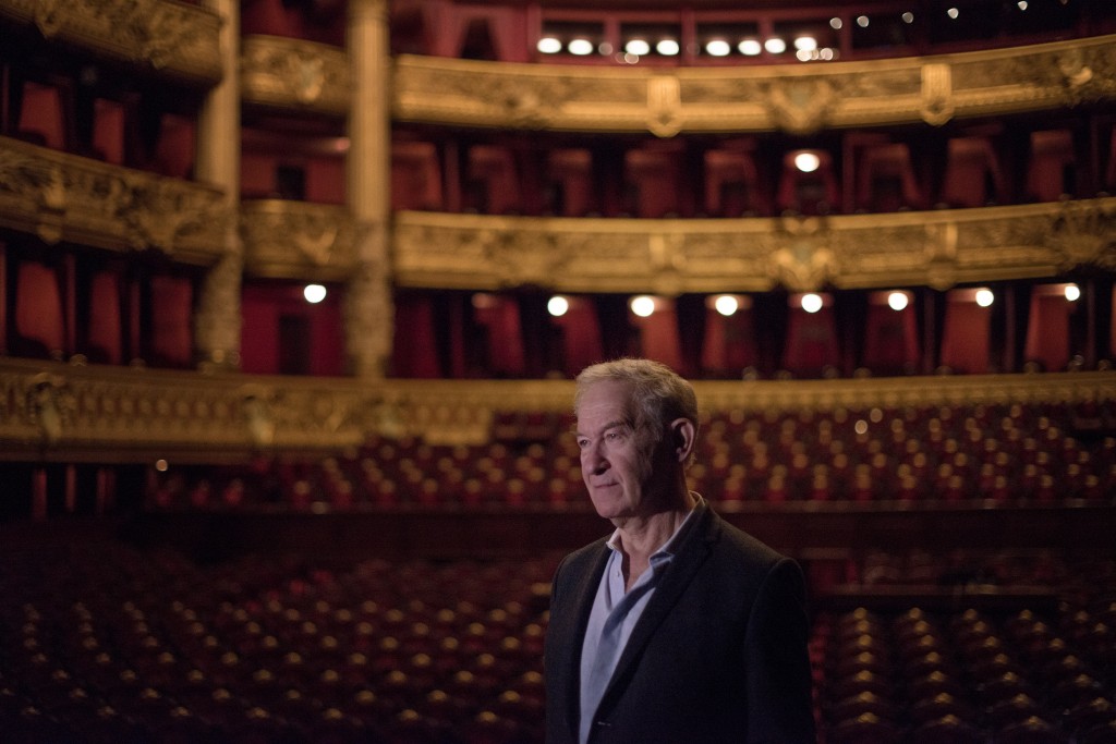 Simon Schama at the Opera House, Paris, France