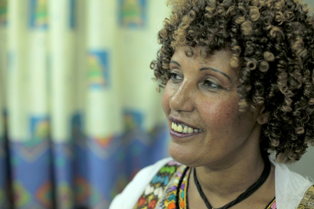 Aviva, a Beta Israel interviewee from Ethiopia