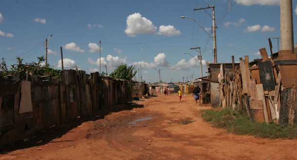 Brasilia shanty town